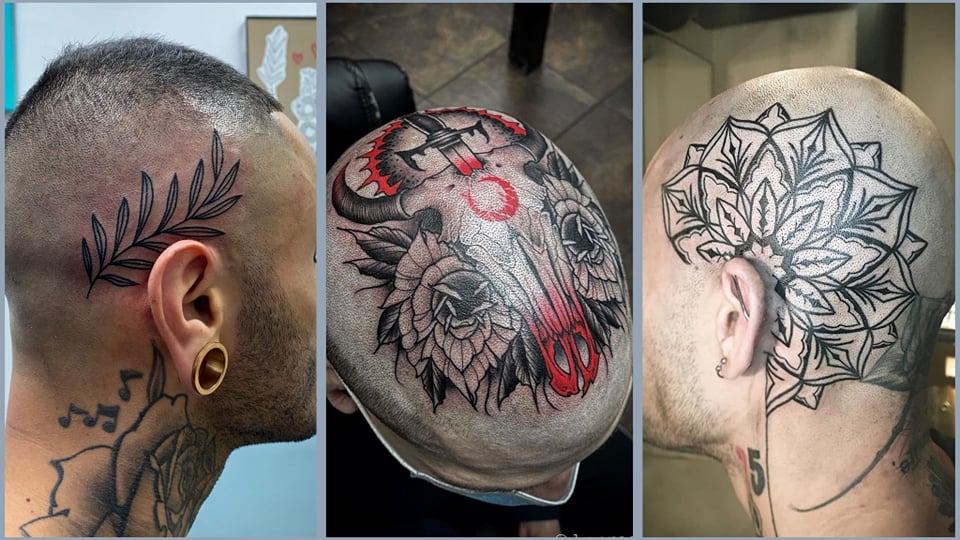 Nordic Dragon Head Tattoo — LuckyFish, Inc. and Tattoo Santa Barbara